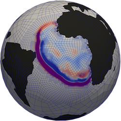 Tsunami AMR simulation